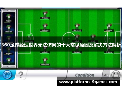 360足球经理世界无法访问的十大常见原因及解决方法解析